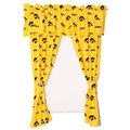 College Covers College Covers IOWCP63 Iowa Printed Curtain Panels 42 in. X 63 in. IOWCP63